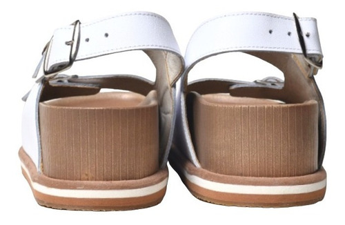 Sandalias Ojota Chancletas De Mujer De Cuero Traun - Ferraro