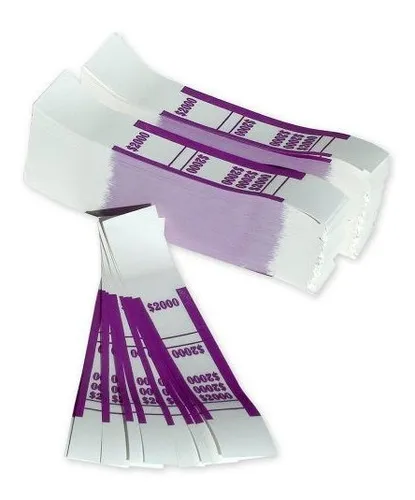 Banda De Billetes Violeta $, Unidades - Coin-tainer