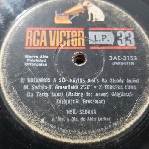 Simple Neil Sedaka Rca Victor C26