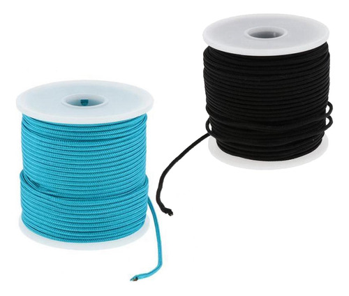 2mm 50m Paracord Corda De Pára-quedas Corda Para