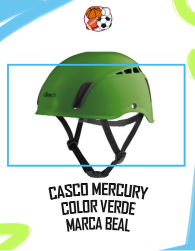 Casco Mercury Group Para Escalada Color Rojo