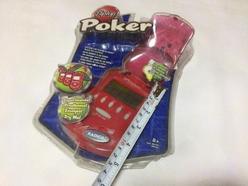 Juguete Electrónico Poker Fliptop (Usado)