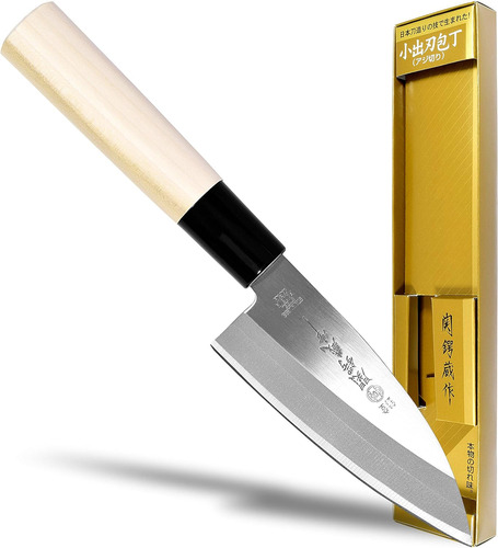 Seki Japan Tsubazo - Cuchillo De Chef Japonés De Sushi De Ac