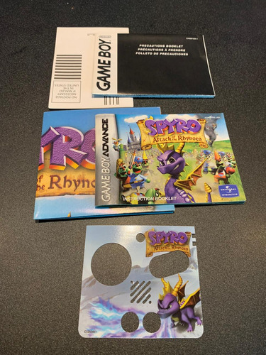 Spyro: Attack Of The Rhynocs Game Boy Advance (Usado)