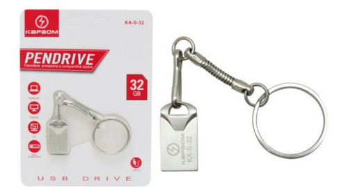 Super Pendrive 32gb - Chaveiro + Tv Kapbom