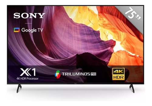 Tv Sony 75  4k Impecable Usado 
