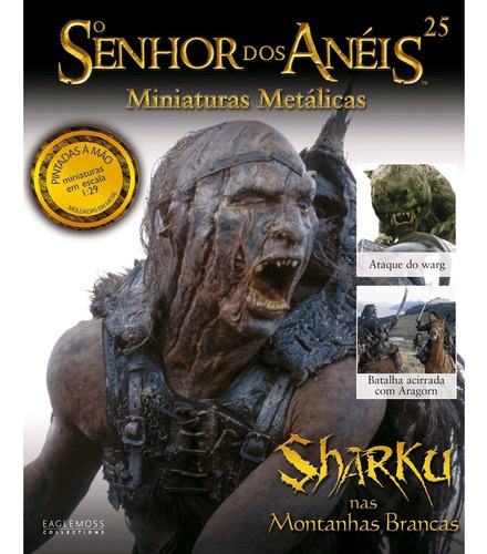 Imagem 2 de 2 de O Senhor Dos Anéis - Sharku Nas Montanhas - Miniatura