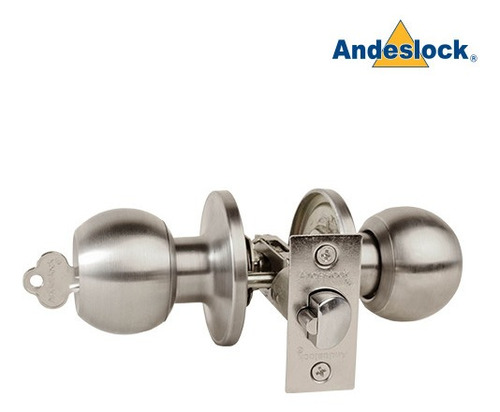 Imagen 1 de 2 de Cerradura De Pomo Aa40-ai, Dormitorio, Oficina Andeslock