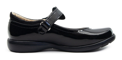 Zapato Casual Para Niña Color Charol  Negro Chabelo Balerina