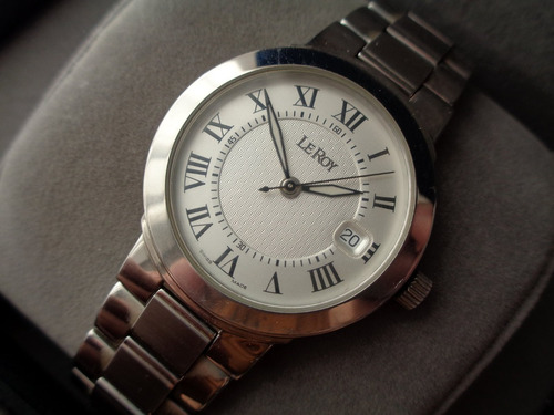 Reloj Le Roy By Baume & Mercier, Suizo Original Con Caja