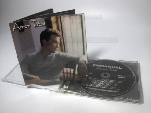 Emmanuel Amor Total Cd Polygram Mex 1996 (Usado)