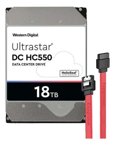 18tb Disco Duro Interno Western Digital Ultrastar Dc3.5 7200