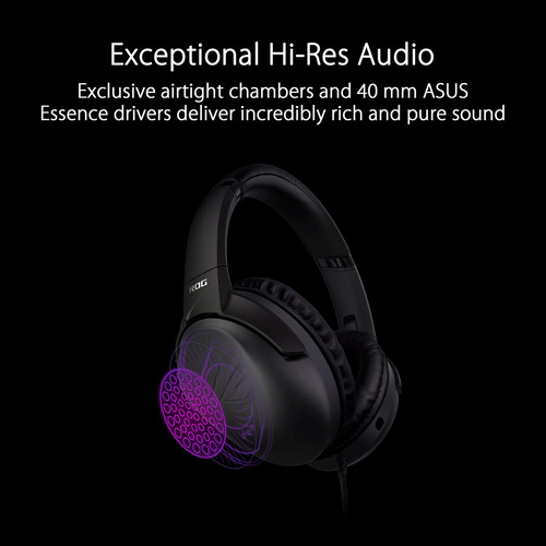 Asus Rog Strix Go Core Core Wired Gaming Aurictos | Conector