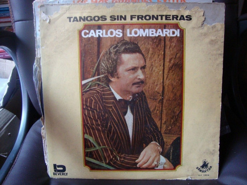 Vinilo Carlos Lombardi Tangos Sin Fronteras T1