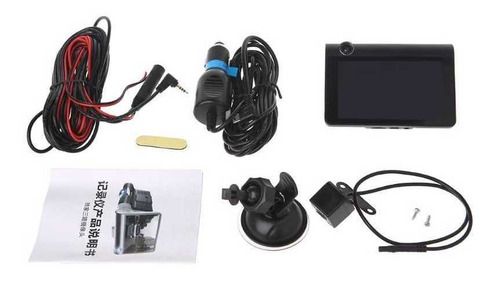 Dvr 3 Cámaras Para Carro, Cámara De Reversa Con Leds