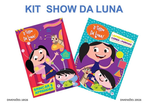 Kit De Atividades - Show Da Luna 