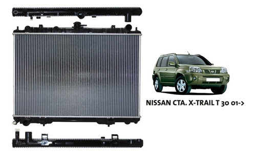 Radiador Nissan Cta. X-trail T 30 01-motor Diésel 2.2