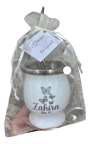 Mates Con Grabado Personalizado - Souvenirs Para Eventos X10