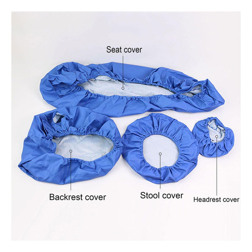 Juego De 4 - Funda Protectora Completa Para Silla Dental, Fu