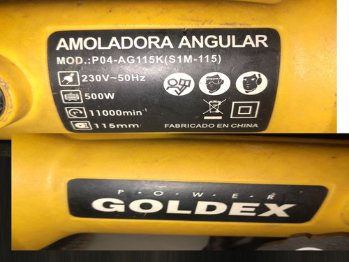 Amoladora Goldex Con Varios Accesorios Con Y Sin Uso!! 