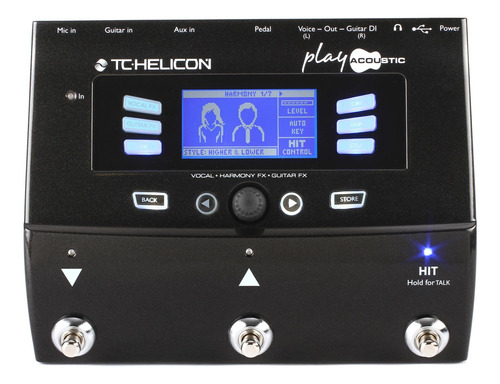 Tc Helicon Play Acoustic Procesador De Efectos Vocales