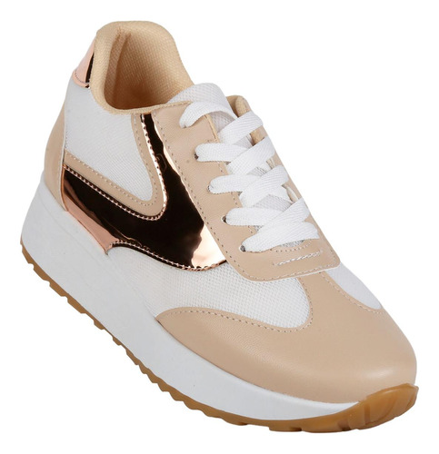 Tenis Mujer Casual Blanco Stfashion 12203902