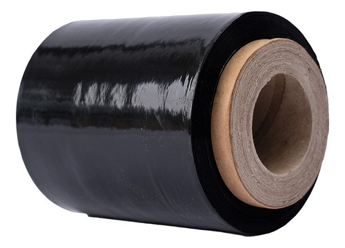 Film Stretch Negro 10cm Para Embalar Embalaje Resistente