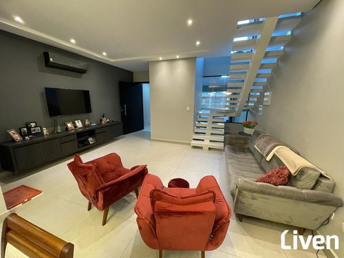 Imagem 3 de 21 de Lindo Sobrado De 200m² Com 3 Dormitórios, Suíte, Área Gourmet, Piscina E 2 Vagas No Jd. Das Indústrias - 9401