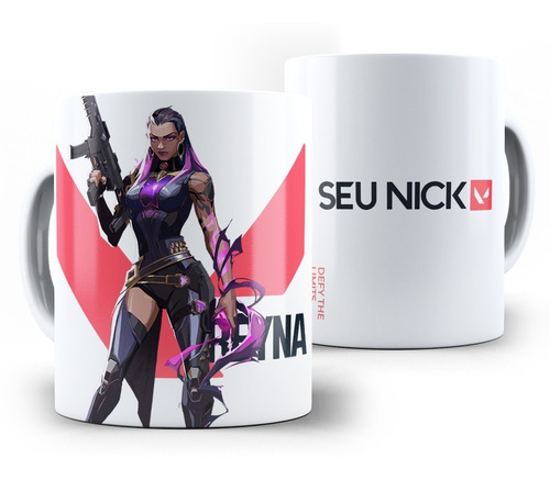 Imagem 9 de 10 de Caneca Valorant Sova Com Nome Personalizado