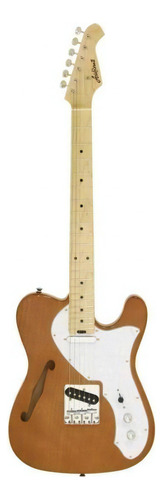 Guitarra Telecaster Thinline Aria Pro Ii Teg-tl Natural Cor Marrom