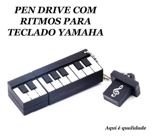 Pen Drive Ritmos Da Harpa Cristã Para Teclados Yamaha Psr S