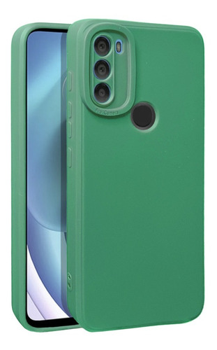 Imagen 1 de 5 de Funda Silicona Protege Camara Gamuza Antigolpe Para Moto G71