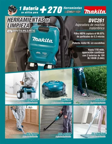 Bl1850b 18v 5.0ah Reemplazar Por Batería Makita 18v, Con Car