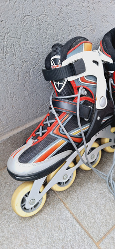 Rollers Patines Profesionales Canfly Cf-a004 Para Adultos 43 8.4 Cm Negro (Usado)