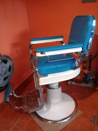 Imagen 2 de 5 de Sillon Barbero Peluquería Colombia Original Hidraulico No. 4