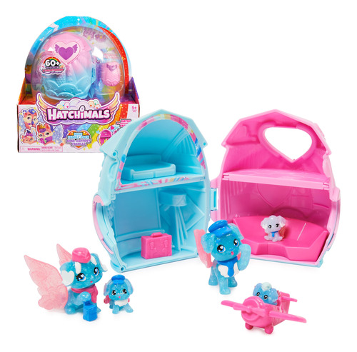 Hatchimals Colleggtibles - Juego Familiar Con 3 Personajes Y