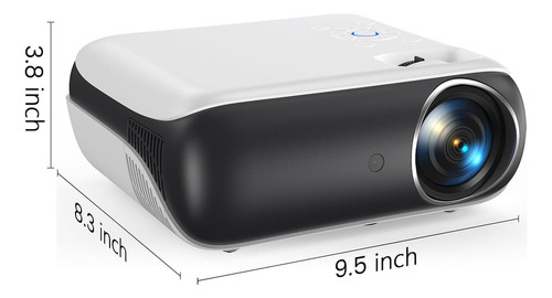 Proyector Bluetooth 1080p Nativo Con Wifi Bluetooth