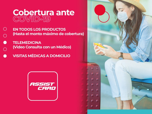 Imagen 5 de 5 de Assist Card - 150.000 Usd De Asistencia En Viaje - 30 Días