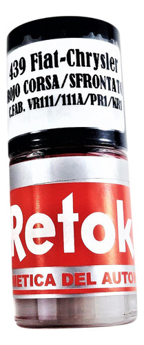 Pintura Fiat Vhryler Rojo Corsa Sfrontato C. Fab. Vr111 111a