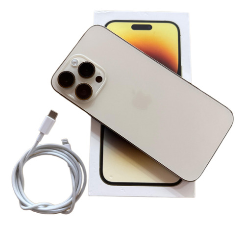 Apple Iphone 14 (128 Gb) - Color Oro Batería 95% Dorado (Usado)
