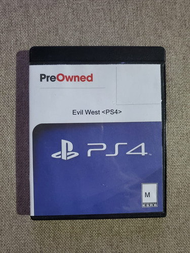 Evil West Ps4 (Usado)
