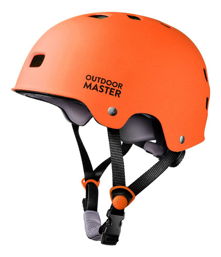 Outdoormaster - Casco De Monopatn Para Ciclismo, Certificado