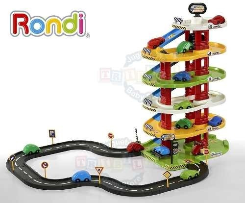 Imagen 2 de 7 de Juguete De Rondi Para Nene Estación Parking 5 Niveles 7001