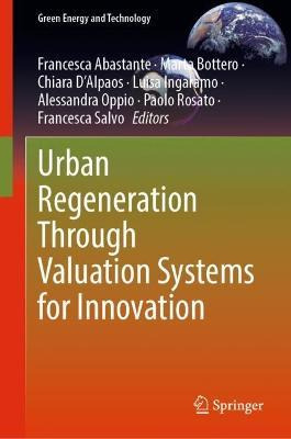 Libro Urban Regeneration Through Valuation Systems For In...