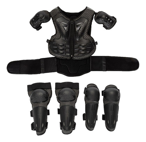 Gzd Compatible Niños Motocicleta Traje De Armadura Pecho