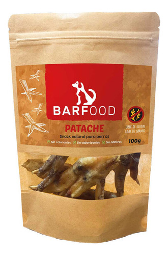 Barfood Patache Patas De Pollo 100 G  - Bigos