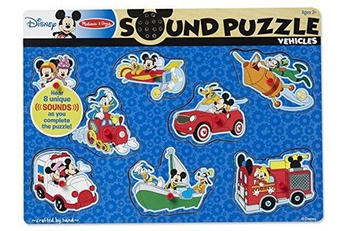 Melissa Y Doug Disney Mickey Mouse Y Friends Vehicles Sound 