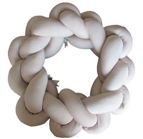 Cojin Nudo Trenza Circular Personalizado