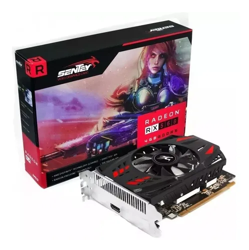 Placa De Video Sentey Rx 560 4gb Ddr5 Amd Radeon Rx560