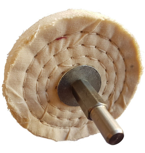 Kit Para Polir Aços E Metais Rodas Pastas E Adaptador